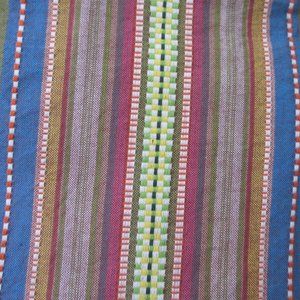 Vintage 1980`s Cotton Fabric strips 44"х35,5" BURGUNDY WINE
